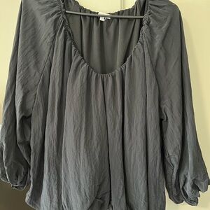 Maurices Charcoal Blouse